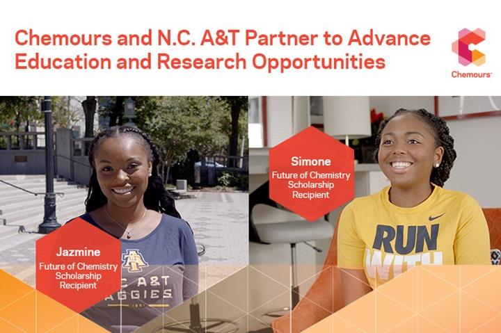 Chemours and N.C A&T Partner to Advance Education and Research Opportunities