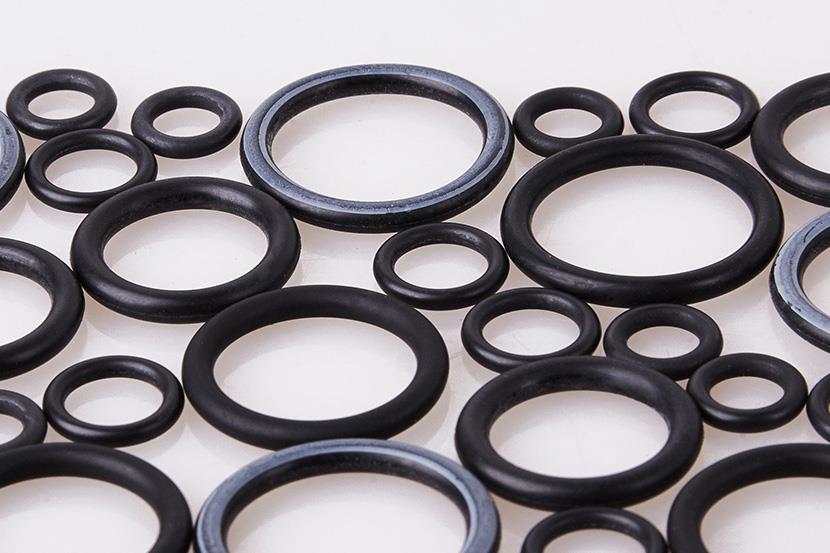 black rubber hydraulic and pneumatic o-ring seals